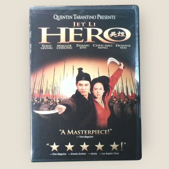 Jet Li Hero DVD Quentin Tarantino Presents Action Martial Arts Epic New Sealed - Picture 2 of 3
